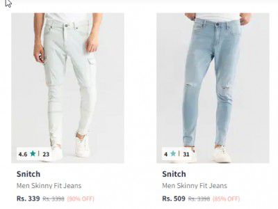 Snitch Men's Jeans Up to 90% off