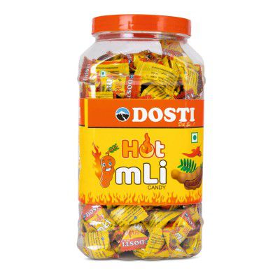 Snowpeak Dosti Hot Imli Candy | Tamarind Candy | Digestive Candy | 220 Pieces (Pack of 1)