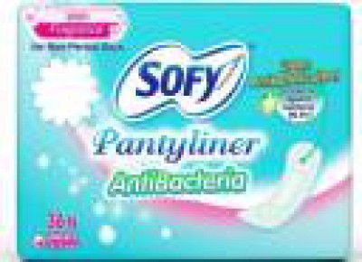 SOFY Anti Bacteria Panty Liner - Pack Of 36 Pieces Pantyliner  (Pack of 36)