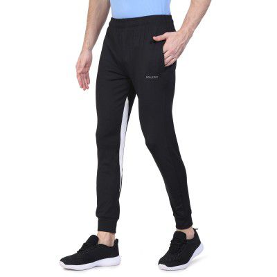 SOLEFIT Men's Track Pants (SOTP-5123_Charcoal_M)