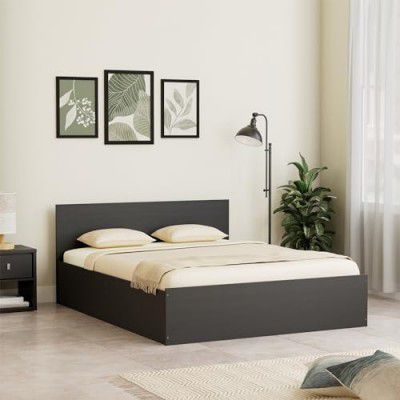 Amazon Brand - Solimo Altamore Engineered Wood Queen Bed with Storage, Non Woven Base (Wenge Finish)