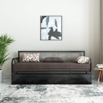 Solimo Darius Metal Sofa Cum Bed