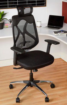 Solimo Elite Pro Multi Adjustable Headrest Office Chair