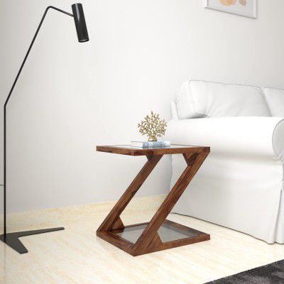 Solimo Emursun Modern Glass Side Table