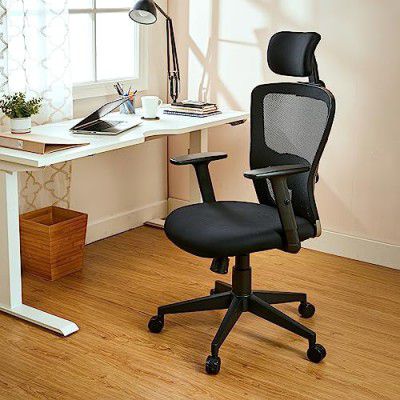 Mesh office chair online lumbar support