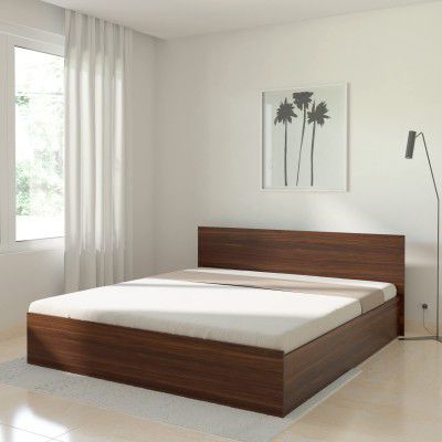 Solimo Madray King Size Engineered Wood Bed with Box Storage