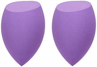 Solimo Makeup Blender with an Olive Slanted Shape Sponge Set (Pack of 2)