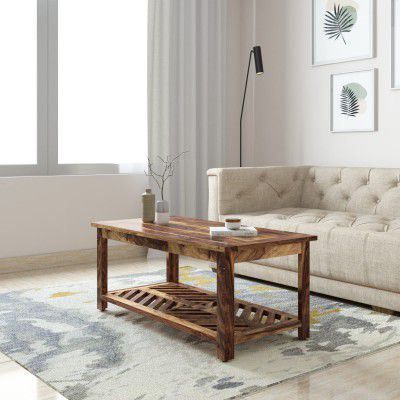 Solimo Nepenthe Solid Sheesham Wood Coffee Table