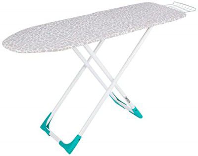 Solimo Wooden Ironing Board/Table with Iron Holder, Foldable & Adjustable (122 x 40cm)