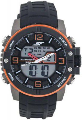 SONATA SF Analog-Digital Watch - For Men 77099PP02