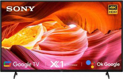 SONY Bravia 163.9 cm (65 inch) Ultra HD (4K) LED Smart Google TV with Google TV  (KD-65X75K)