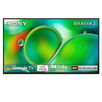 Sony BRAVIA 2 (50") 4K Ultra HD Smart LED Google TV K-50S20 (Black)