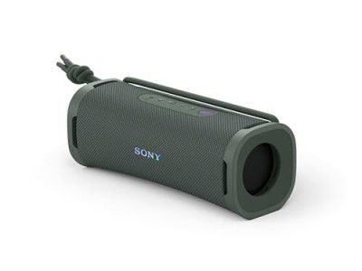 SONY ULT Field 1 Wireless Ultra Portable Bluetooth Compact Speaker with ULT Button for Massive Bass, 12hrs Battery Life IP67 Waterproof, Dustproof, Hands-Free Calling(with Mic)-Forest Gray