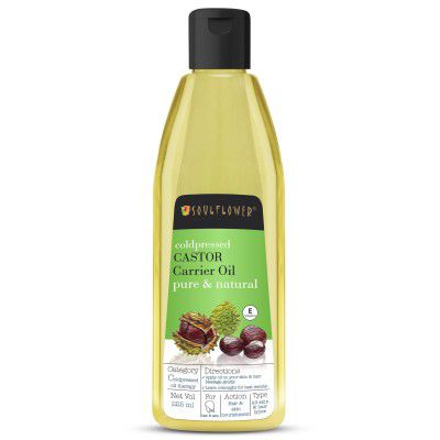 Soulflower Organic Castor Hair Oil 225ml