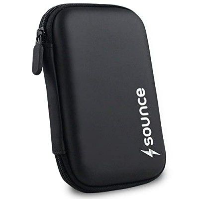 Sounce Hard Drive Carrying Case Storage Organizer Bag 2.5-inch EVA Carry Pouch Compatible