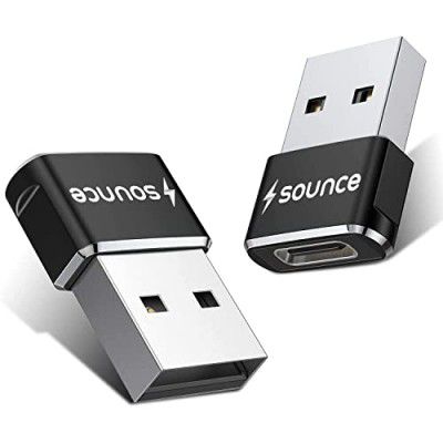 Sounce USB C Female to USB Male Adapter