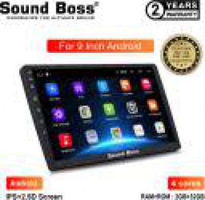 Sound Boss Androidify 3rd Generation 9 Inch Android (2GB/32GB) Car Stereo  (Double Din)