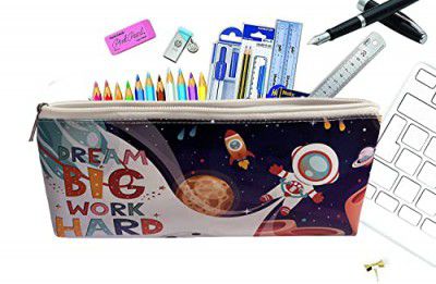 Space Astronaut Theme Pencil Stationery Pouch - 1 Pcs