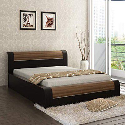 Spacewood Amazon King Bed with 3/4Th Lift On - Natural Wenge