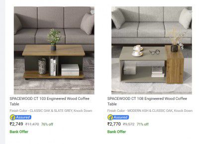 Spacewood Furniture up to 76% off