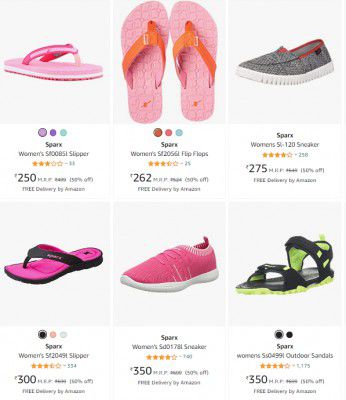 Sparx hot sale women footwear