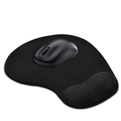 SPIN CART Mouse Pad with Gel Wrist Rest Support, Foam 3D Ergonomically Designed Non-Slip Gaming Mouse Mat for Computer & Laptop