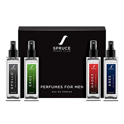 Spruce Shave Club Perfume Set For Men (Pack of 4)