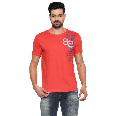 Spykar Men's Regular Fit T-Shirt