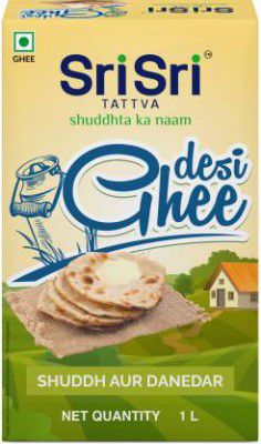 Sri Sri Tattva Desi Ghee, 1 kg Tetrapack