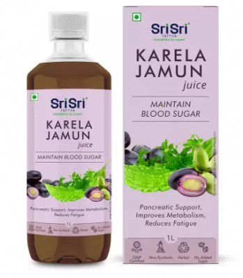 Sri Sri Tattva Karela Jamun Juice  (500 ml)