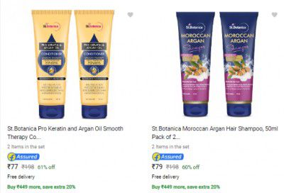 St Botanica Hair Care Combo Upto 61% Off