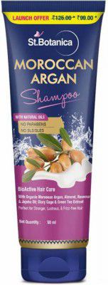 St.Botanica Moroccan Argan Hair Shampoo, 50ml with Moroccan Argan Oil  (50 ml)