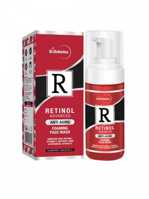 St.Botanica Unisex Retinol Anti-Aging Foaming Face Wash 120 ml