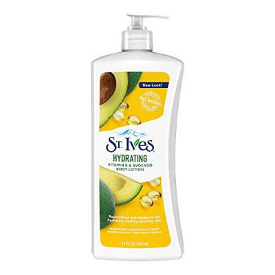 St. Ives Hydrating Vitamin E & Avocado Body Lotion (621ml)