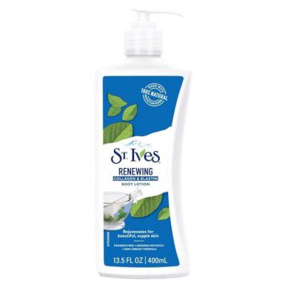 St. Ives Renewing Collagen & Elastin Body Lotion,100% Natural Moisturizers,Paraben Free,Non-greasy formula,Soft & Supple skin,imported,400ml