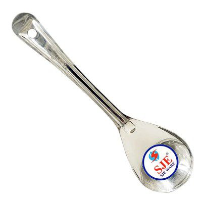 Stainless Steel Serving Spoon Oval Silver