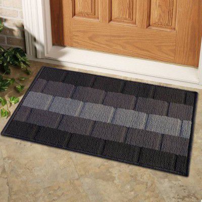 Status Nylon Door Mat (Grey, Medium)