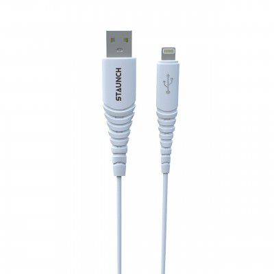 Staunch Ignite USB to Lightning Cable with Fast Charging, Perfect for Charging and Sync Data (Length - 1 Meter)