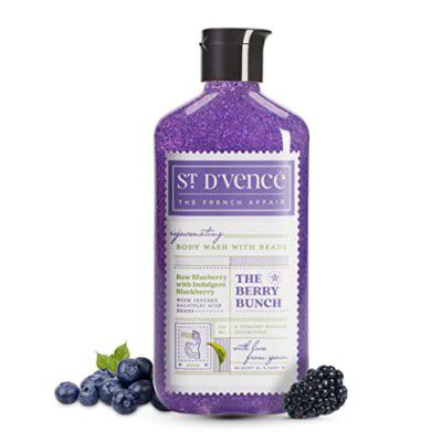 St. D’vence Berry Bunch Salicylic Acid Body Wash Shower Gel with Blueberry & Blackberry 300ml