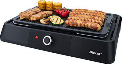 Steba VG P20 Table Grill, Black, Standard