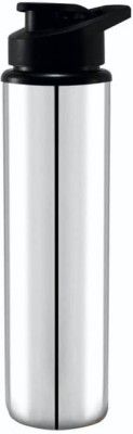 Steelify Stainless Steel Sipper Bottle/Steel Fridge Water Bottle / Refrigerator Bottle 1000 ml Bottle (Pack of 1, Silver, Steel)