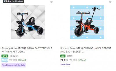 Stepupp Grow Tricycles Starts At ₹809