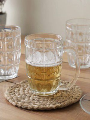 STOREHAUS Glass 6 pcs Juice/Beer Mugs