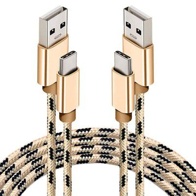 Storite 2 Pack Nylon Braided Type C Fast Charging Cable