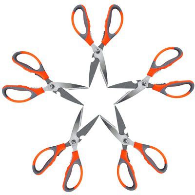 Story Home Plastic Scissor 5 Pcs