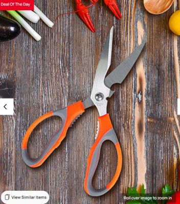 Story@Home by Grey & Orange Carbon Steel Multipurpose Household and Garden Scissors