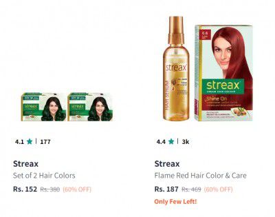 Streax Unisex Personal Care Upto 60% Off | Starts At Rs 152