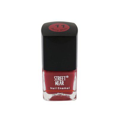 Street Wear Nail Enamel, Berry Blink, 8ml