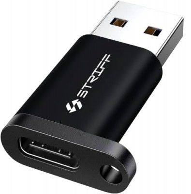 STRIFF OTG type A USB, USB to type C, type C to USB connector Compatible with All Type C and USB Devices