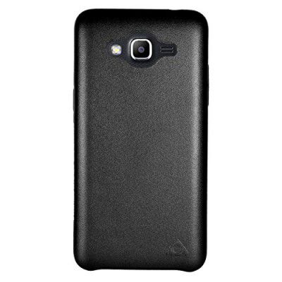 Stuffcool Leather Hard Back Case Cover for Samsung Galaxy J2 Ace